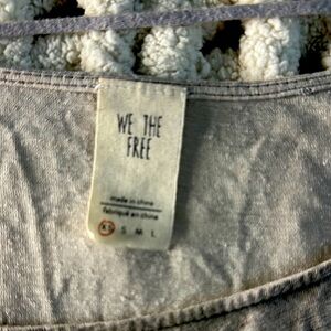 We The Free Women's Light Gray shirt